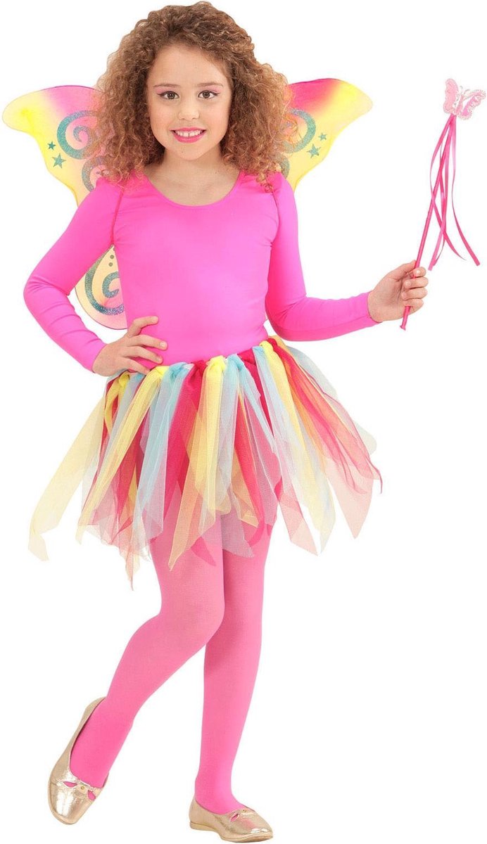 Regenboog prinses fee accessoires set voor kinderen - Verkleedkleding - Maat One Size