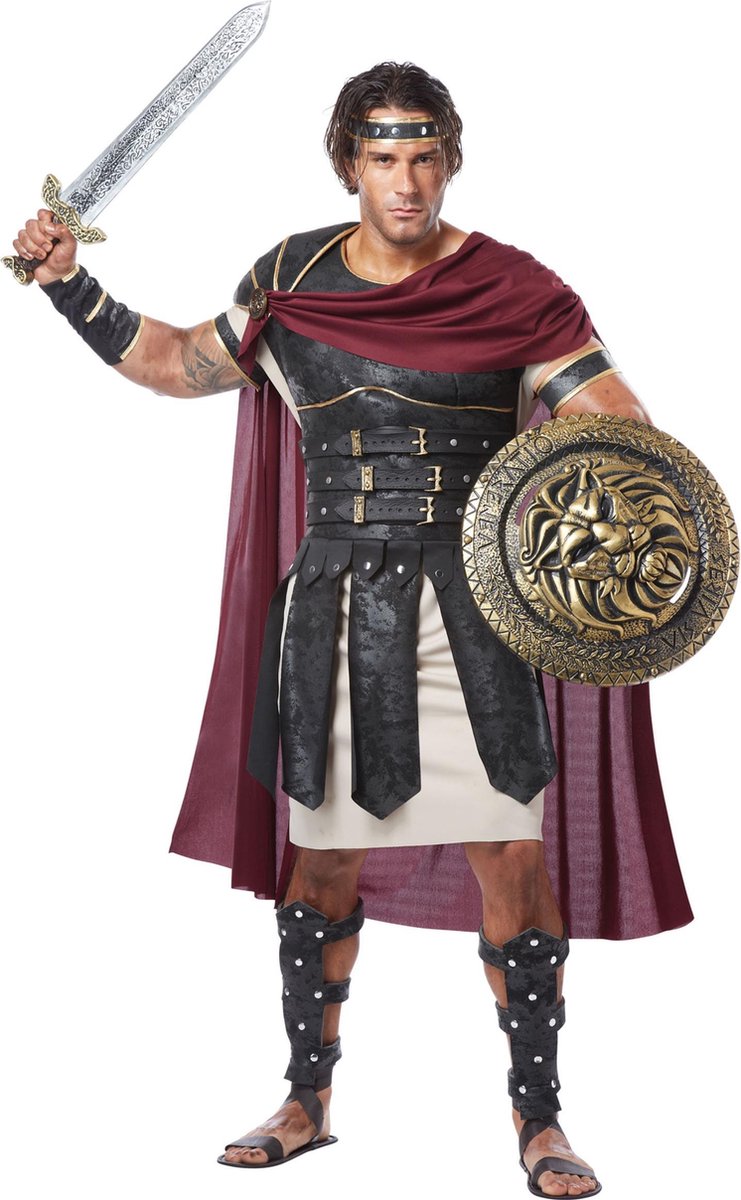 Romeinse gladiator kostuum voor mannen - Verkleedkleding - Large