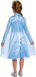 Smiffys - Disney Frozen Elsa Travelling Classic Kostuum Jurk Kinderen - Kids tm 6 jaar - Blauw