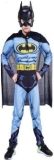 Super hero DC Batman verkleedkostuum voor kinderen - maat L 120-130 cm - Carnaval, Halloween en verjaardag pak kids suit