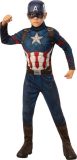 Super hero Marvel Captain America verkleedkostuum voor kinderen - maat S 110-120 cm - Carnaval, Halloween en verjaardag pak kids suit