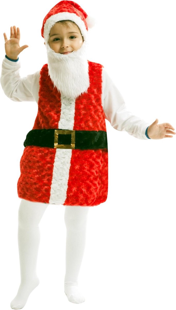 VIVING COSTUMES / JUINSA - Kerstman kostuum voor kinderen - 86/92 (1-2 jaar) - Kinderkostuums