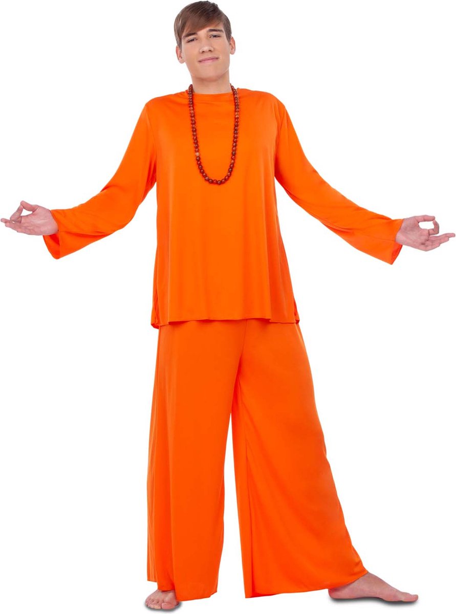 VIVING COSTUMES / JUINSA - Oranje discipelvermomming man - M / L