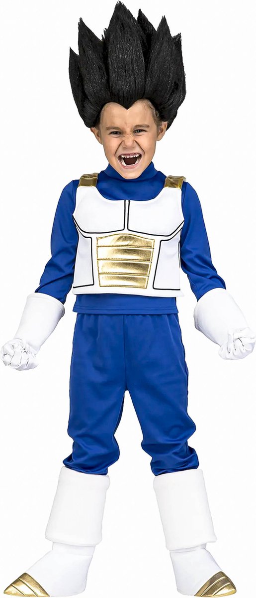 VIVING COSTUMES / JUINSA - Vegeta Dragon Ball Z kostuum voor kinderen - 13 - 14 jaar