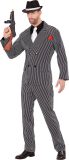 Widmann - Maffia Kostuum - Godfather Van De Drooglegging - Man - Zwart - Large - Carnavalskleding - Verkleedkleding