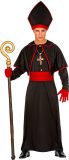 Widmann - Monnik & Pater & Priester Kostuum - Bisschop Otto Obscura - Man - Zwart - XXL - Halloween - Verkleedkleding