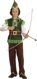 Widmann - Robin Hood Kostuum - Robin Hood Uit Een Sprookje - Jongen - Groen - Maat 158 - Carnavalskleding - Verkleedkleding