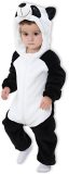 BoefieBoef Dieren Kleuter Onesie Peuter Pyjama Kinderen 2 tot 4 jaar - Verkleedpak met Luierrits - Carnaval Sinterklaas Kerst en Kraamcadeau - Zacht Flanel - Baby Romper - Boxpak - Jongens - Meisjes - Kruippak - Winterpak - Panda Beer Wit Zwart