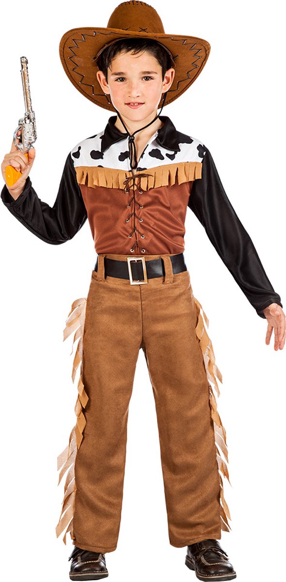 Boland - Kostuum Cowboy Austin (7-9 jr) - Kinderen - Cowboy -