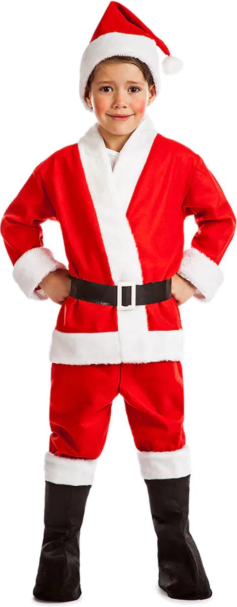 Boland - Kostuum Santa Claus Junior (10-12 jr) - Kinderen - Kerstman -