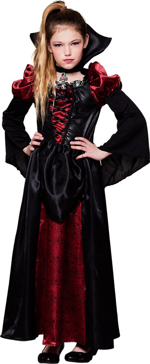 Boland - Kostuum Vampire queen (10-12 jr) - Kinderen - Vampier - Halloween verkleedkleding - Vampier