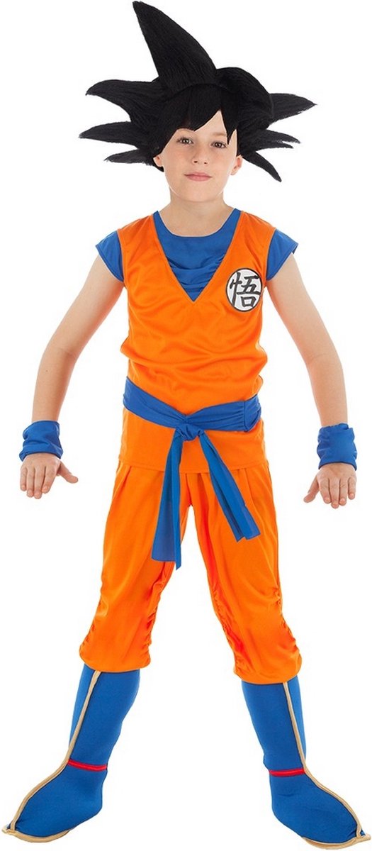 Dragon Ball Z™ Saiyan Goku kostuum voor kinderen - Verkleedkleding