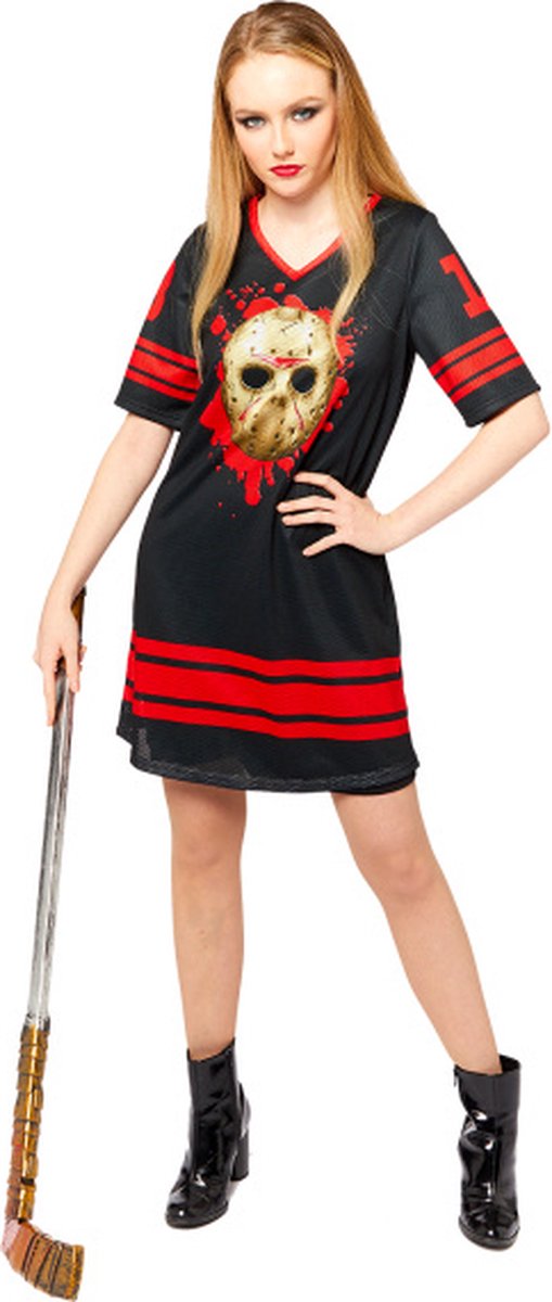 Halloween Kostuum Jason Voorhees Dames Officieel - Maat XL