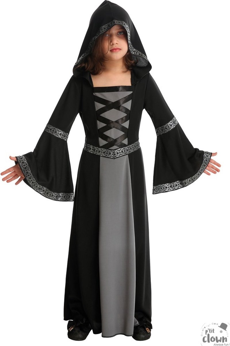 Halloween Meisjes Verkleedjurkje High Priestess Maat 120-130