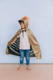 Halloween kostuum voor kinderen - Dracula cape - Verkleedpak - Dino - Draak - Dinosaurus - Goud - Unisex