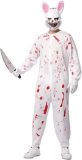 Horror Konijn Halloween - Jumpsuit en Masker - Volwassenen