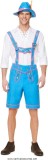 Karnival Costumes Grappig Verkleedkostuum Crazy Gunther Oktoberfest Heren Lederhosen Man Vrijgezellenfeest Man Vrijgezellenfeest Kostuum Carnavalskleding Heren Carnaval - Polyester - Maat L - 3-Delig Hoed/Shirt/Lederhosen