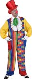 Magic By Freddy's - Clown & Nar Kostuum - Dol Dwaas Regenboog Circus Clown Overall - Man - Multicolor - Extra Small / Small - Carnavalskleding - Verkleedkleding