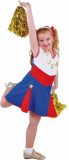 Magic Design Verkleedjurk Cheerleader Junior Polyester Maat 128