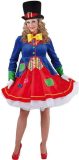 Magic Design Verkleedjurk Clown Lucky Dames Polyester Maat Xs