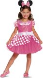 Minnie Mouse Kostuum Deluxe Kind - Maat: M