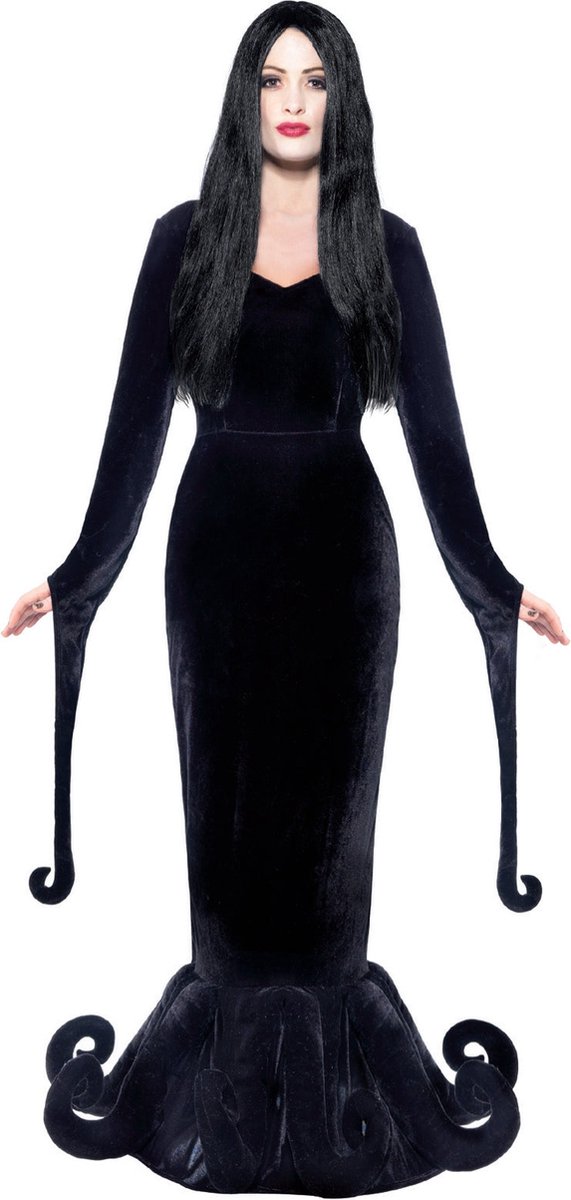 Morticia kostuum voor dames Halloween - Verkleedkleding - Small