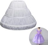 Onderrok - 45 cm - volume kinderen Communie jurk Petticoat prinsessen jurk bruidsmeisje kinderen wit - feest kleding meisje