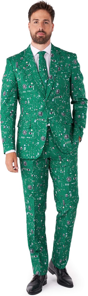 OppoSuits Cool Circuit - Mannen Carnavals Kostuum - Feest - Maat: EU 60