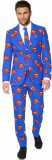 OppoSuits Superman™ - Heren Pak - DC Comics Superheld - Blauw - Maat EU 56