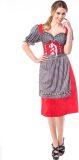 Partychimp Oktoberfest Dames Dirndl Dames jurk Hannah - Maat S