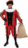 Piet Kostuum | Piet Secondant Van Sinterklaar Rood Zwart Kostuum | Medium / Large | Sinterklaas | Verkleedkleding