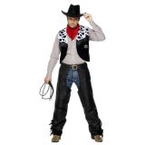 Smiffys Cowboy kostuum - voor heren - western - verkleedkleding