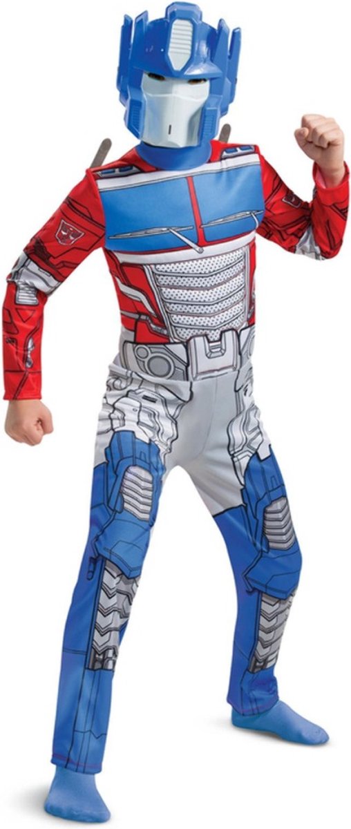 Smiffys - Transformers Optimus Kinder Kostuum - Kids tm 8 jaar - Multicolours