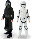 Star Wars EP7 Kylo Ren & Stormtrooper Box Child - L - Carnavalskleding