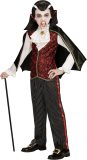 Vampier & Dracula Kostuum | Vampier Caballero | Jongen | Maat 128 | Carnaval kostuum | Verkleedkleding