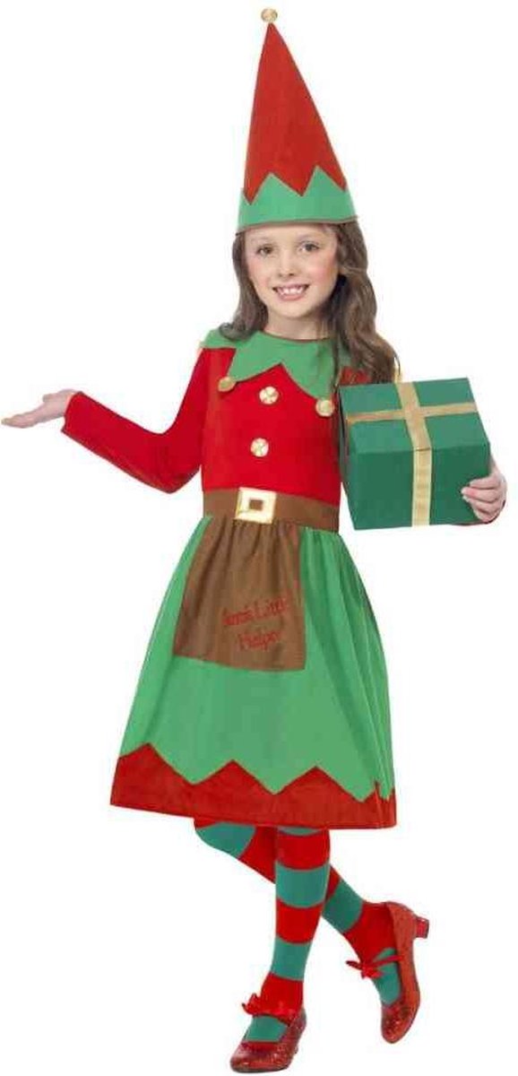 Verkleedpak Elf voor meisjes Kerst - Kinderkostuums - 152/158