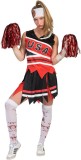 Verkleedpak zombie American Football Cheerleader Vrouw 40-42