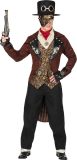 Widmann - Steampunk Kostuum - Steampunk Heer Van Stand - Man - Bruin - Large - Carnavalskleding - Verkleedkleding