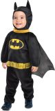 Ciao s.r.l Batman Kostuum Kinderen Baby Kostuum Verkleedkleding Kinderen Carnavalskleding voor Kinderen Dark Knight - Officiële licentie - Polyester - Zwart/Geel - 3-Delig Jumpsuit/Cape/Muts - Maat 6-12 maanden