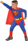 Dc Comics Verkleedpak Superman Jongens Rood/blauw 3-delig Maat 110-122