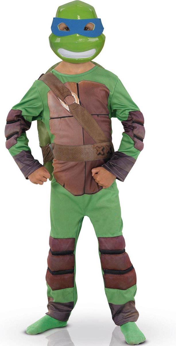 Deluxe gevoerd Ninja Turtles � kostuum jongens - Verkleedkleding - 110/116