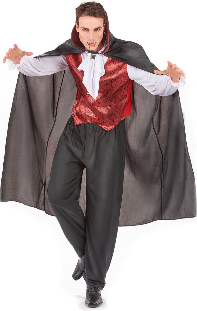 Halloween vampierenkostuum voor mannen - Verkleedkleding - Medium