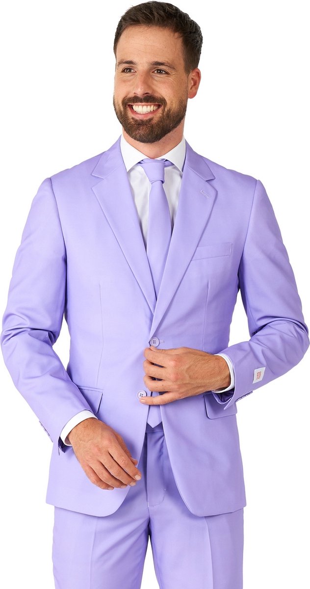 OppoSuits Lavish Lavender - Heren Pak - Paars - Maat: EU 48