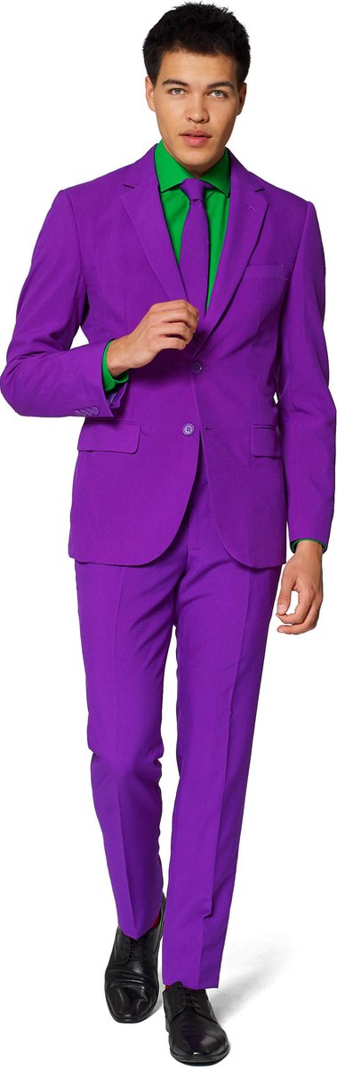 OppoSuits Purple Prince - Mannen Kostuum - Paars - Maat 46