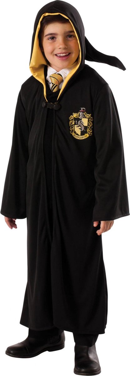 RUBIES UK - Luxe Harry Potter Huffelpuf kostuum voor kinderen - 98/104 (3-4 jaar) - Kinderkostuums