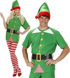 Kerstman helper Elf - Maat M