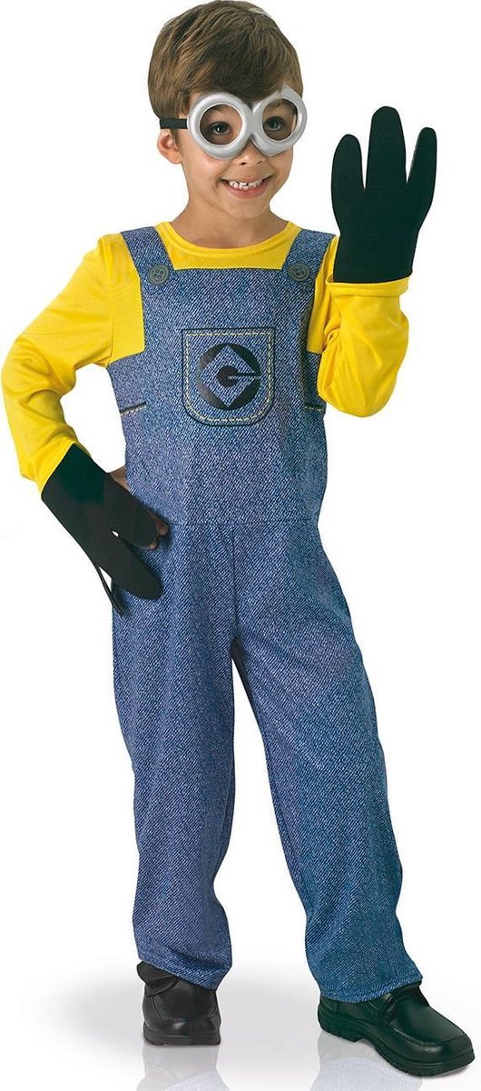 Minions™ outfit voor jongens - Kinderkostuums - 122/128