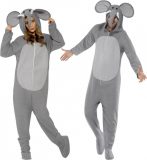 Onesie olifant voor volwassenen 40-50 (m)