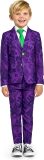 OppoSuits Kids The Joker™ - Jongens Pak - Joker Kostuum Carnaval - Batman DC Comics - Paars - Maat: EU 110/116