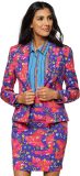 OppoSuits The Fresh Princess - Dames Pak met Rok - Retro 90s Kostuum - Carnavalskleding - Gekleurd - Maat EU 36